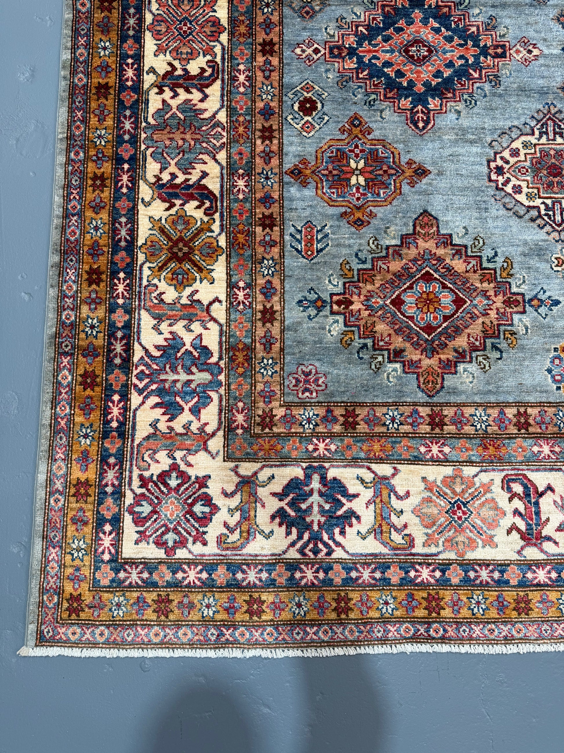 Oriental Hand Knotted Rug 9'1" x 12'1" #21424