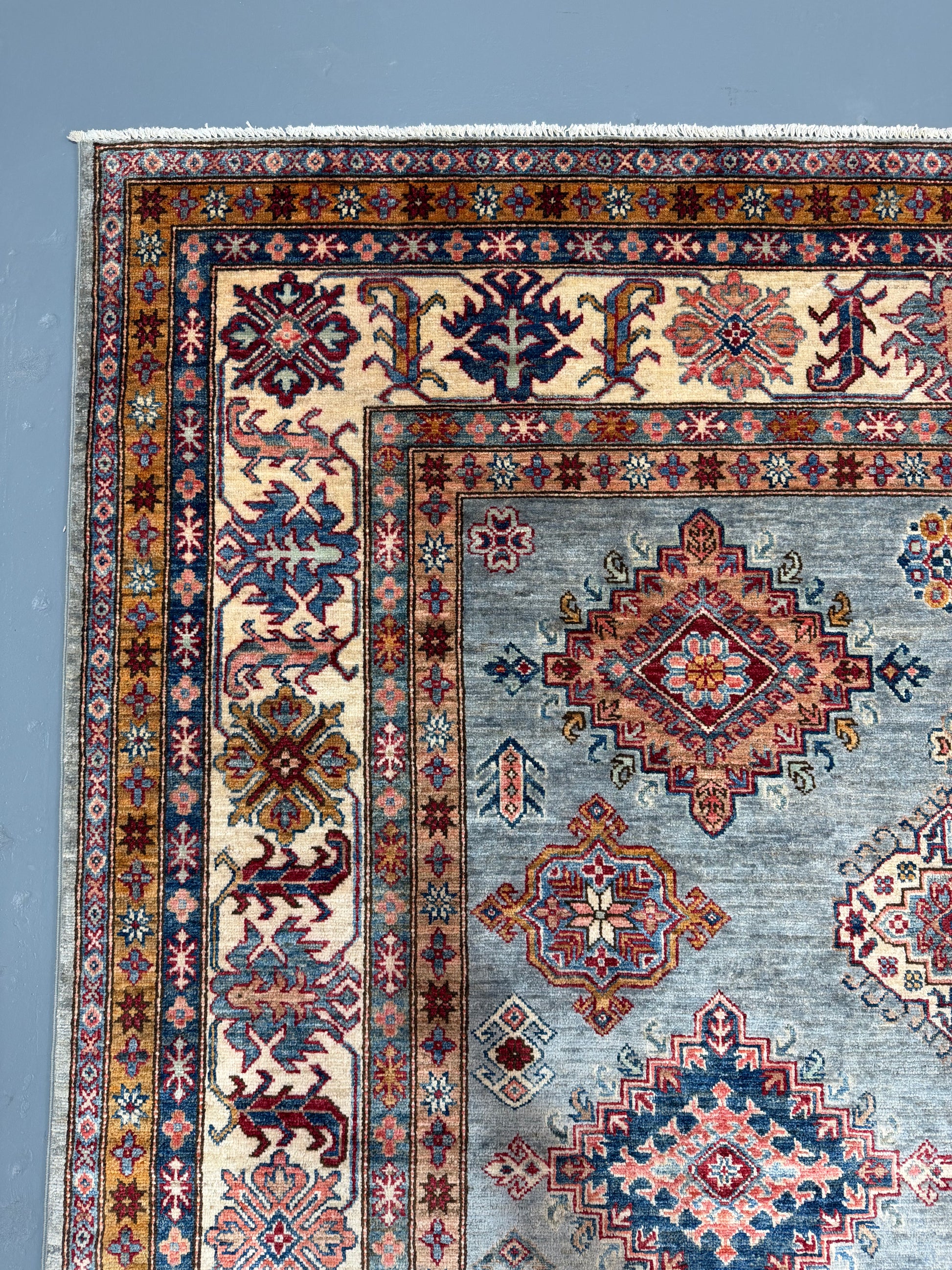 Oriental Hand Knotted Rug 9'1" x 12'1" #21424