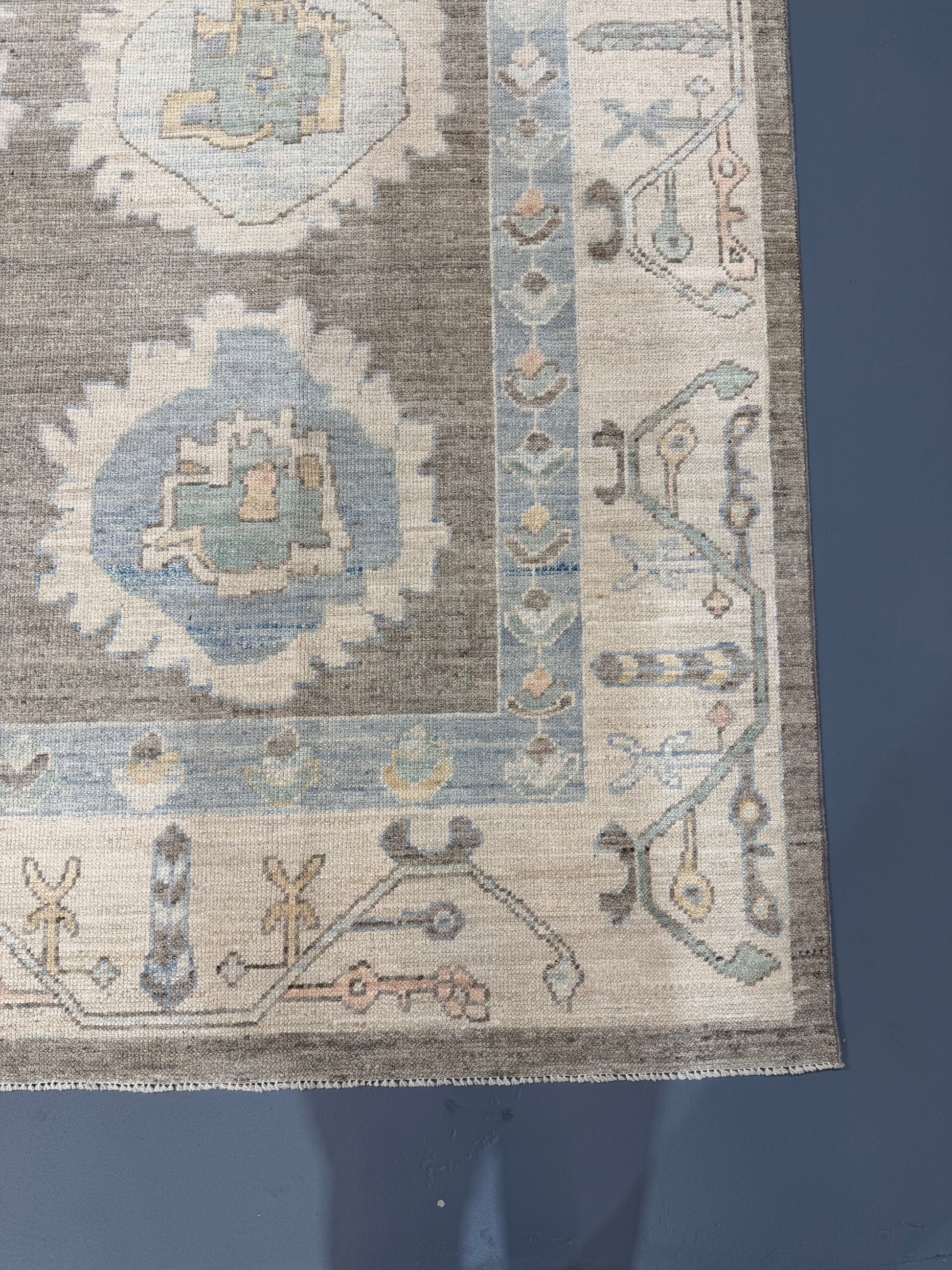 Oriental Hand Knotted Rug 9'2" x 12'2" #21425