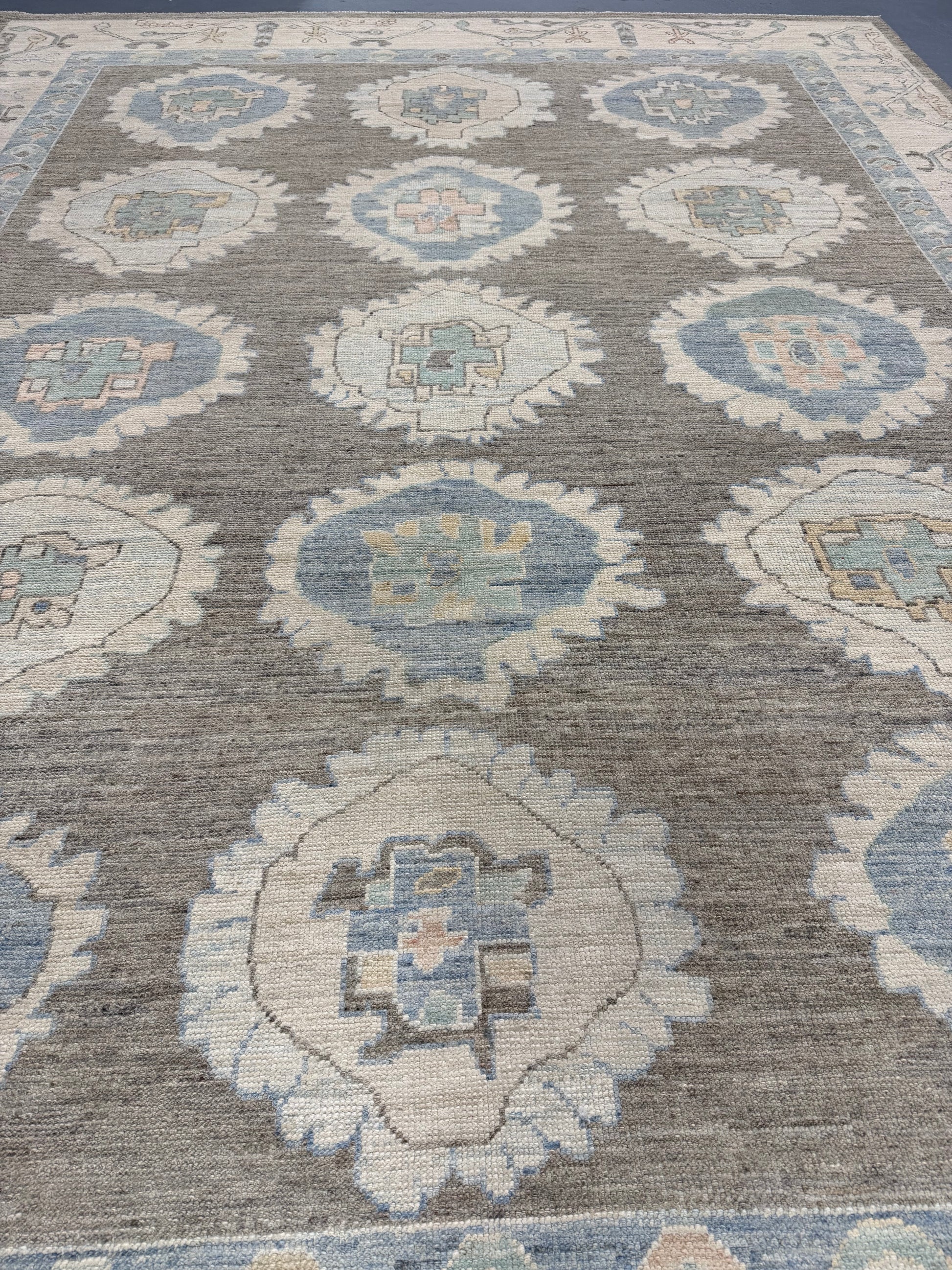 Oriental Hand Knotted Rug 9'2" x 12'2" #21425
