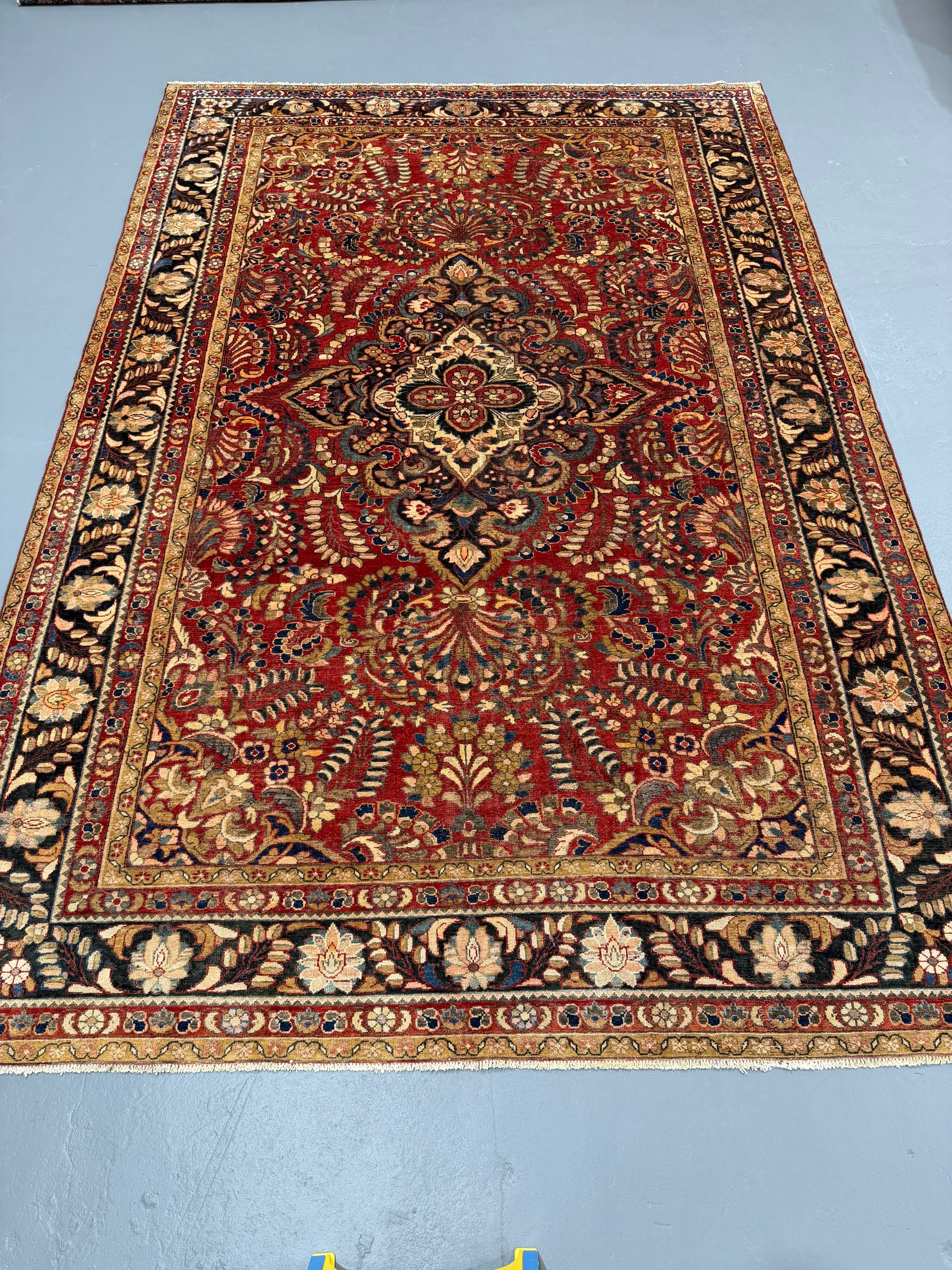 Oriental Handmade Vintage Rug 9'5" x 14'1" #21477