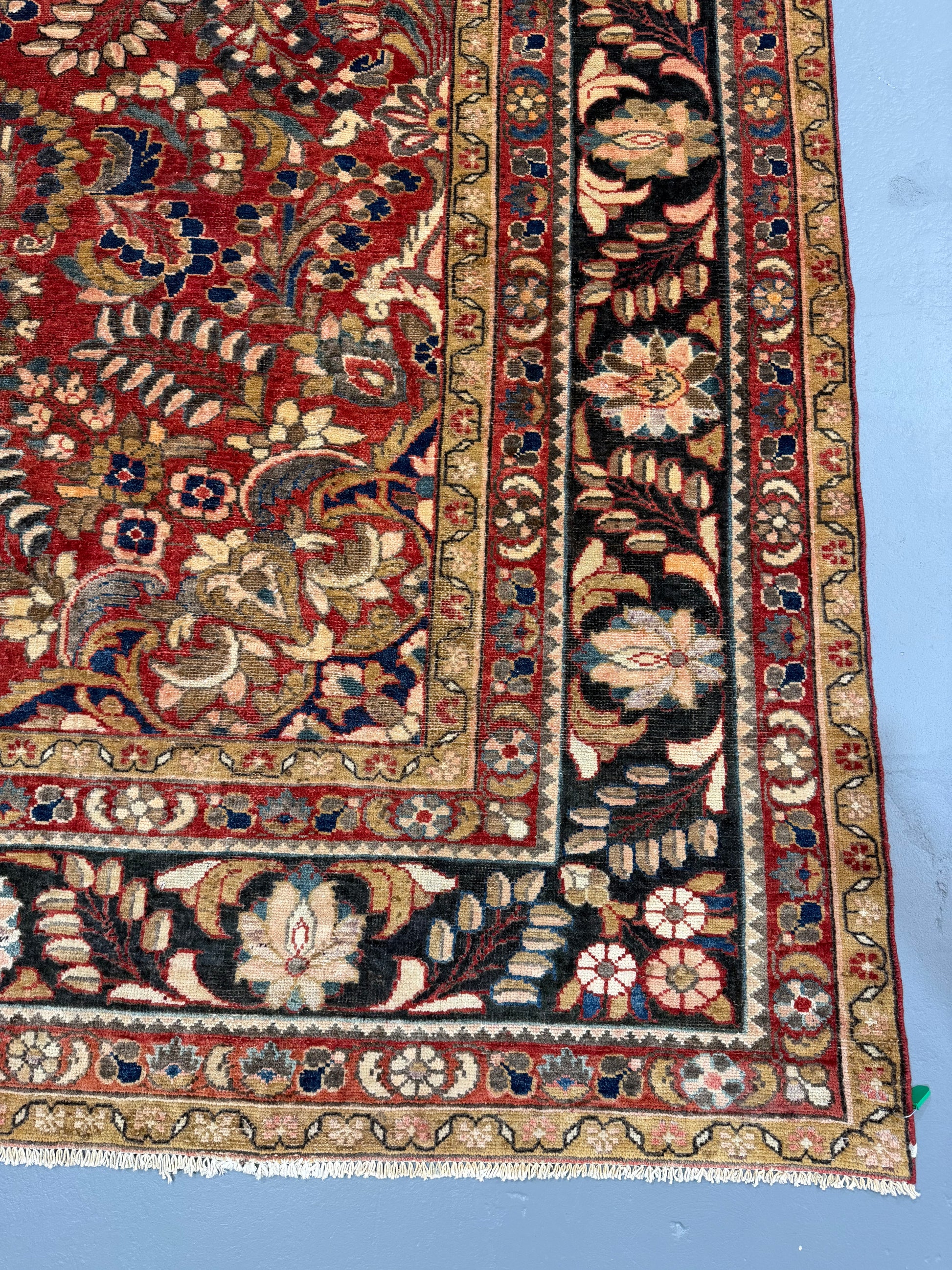 Oriental Handmade Vintage Rug 9'5" x 14'1" #21477