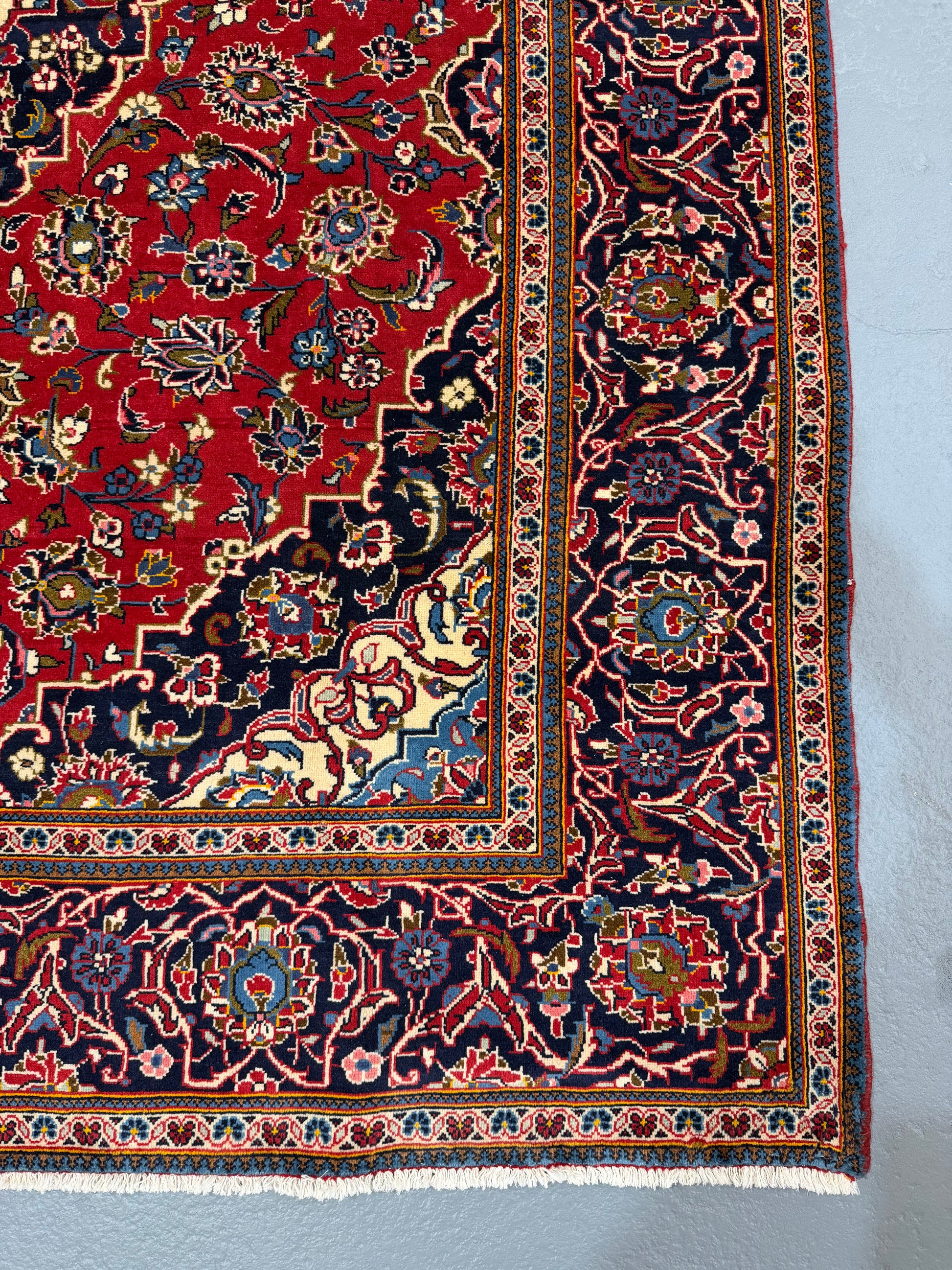 Oriental Handmade Vintage Rug 6'5" x 9'5" #21472