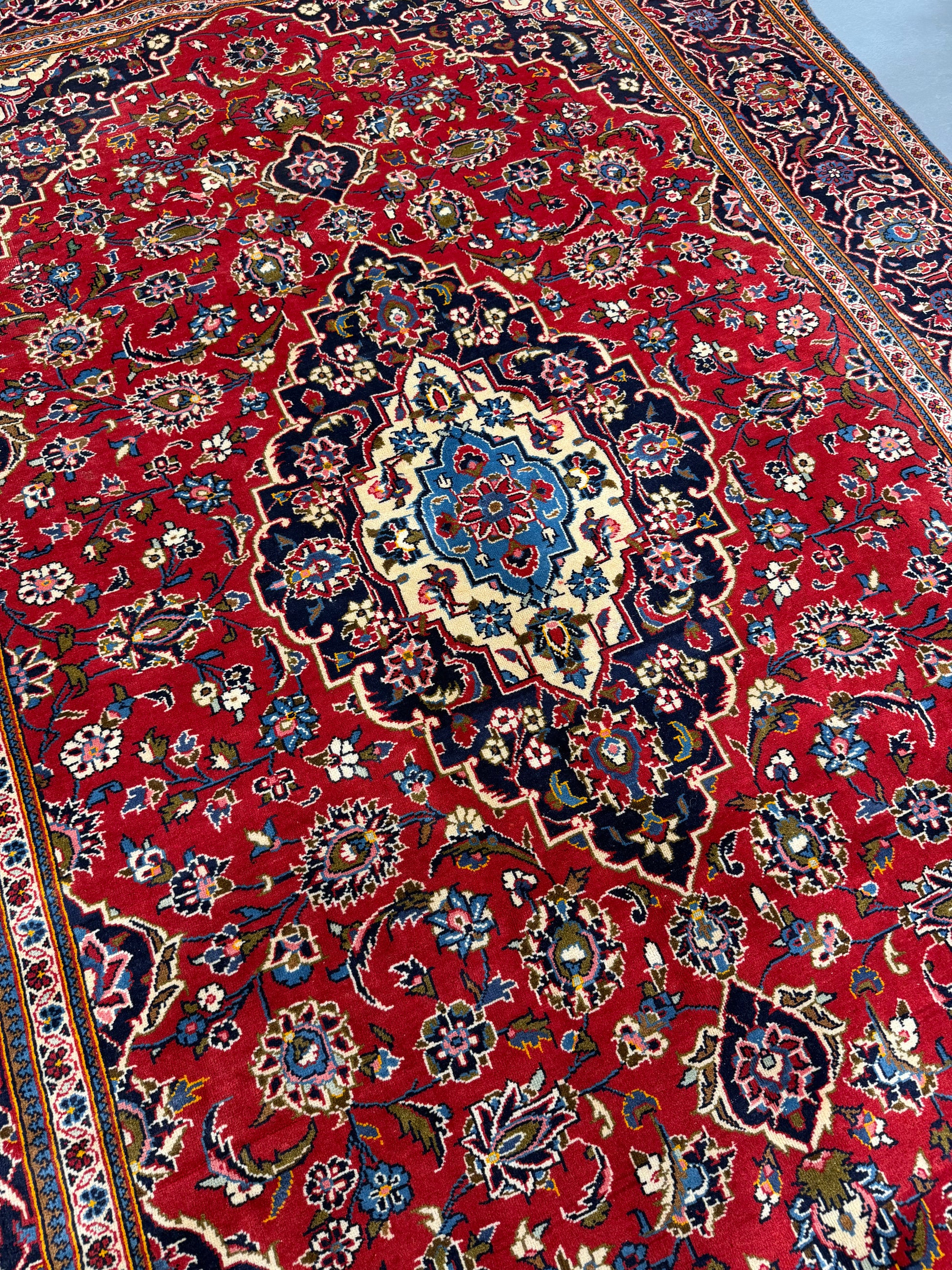 Oriental Handmade Vintage Rug 6'5" x 9'5" #21472