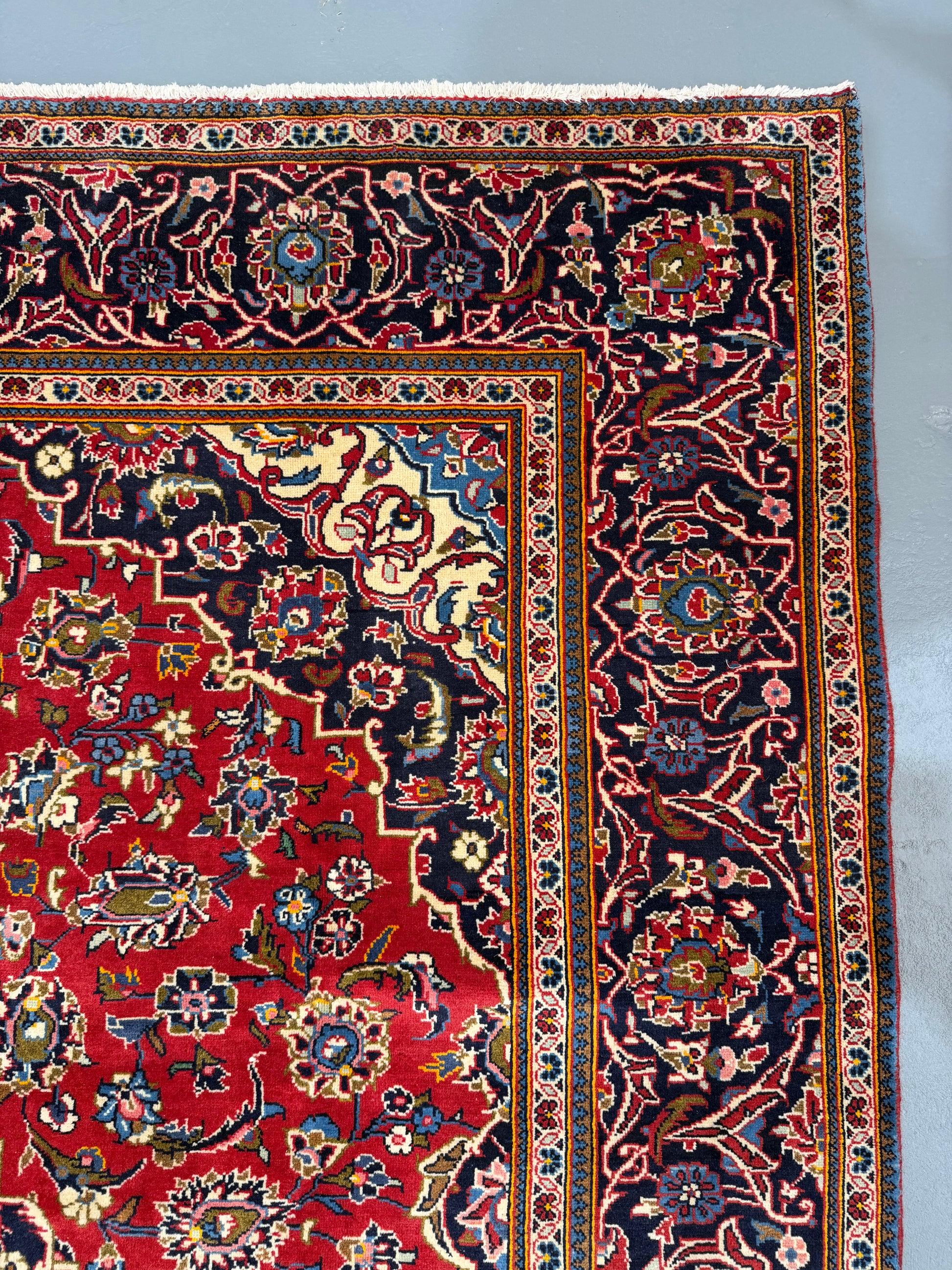 Oriental Handmade Vintage Rug 6'5" x 9'5" #21472