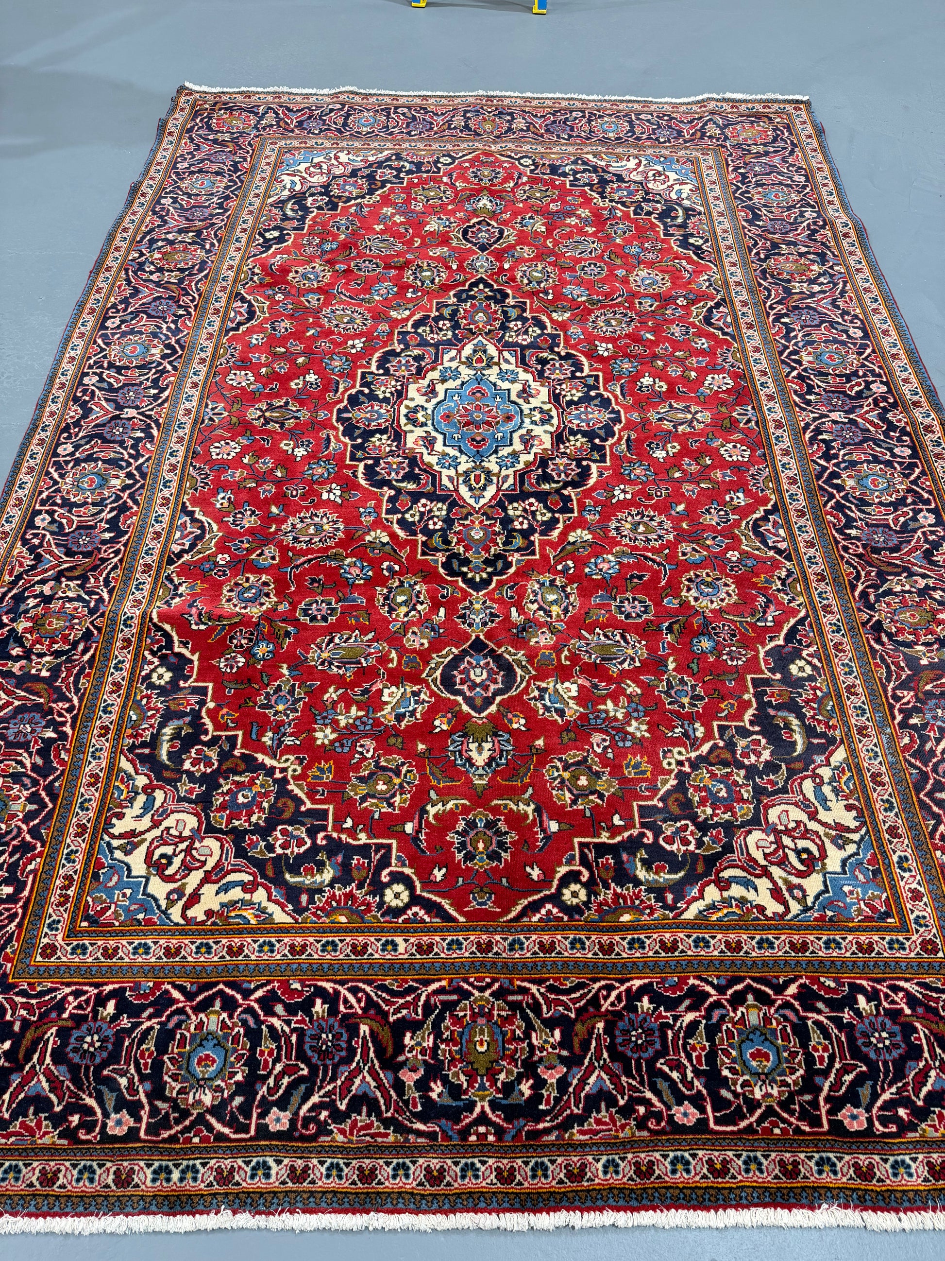 Oriental Handmade Vintage Rug 6'5" x 9'5" #21472