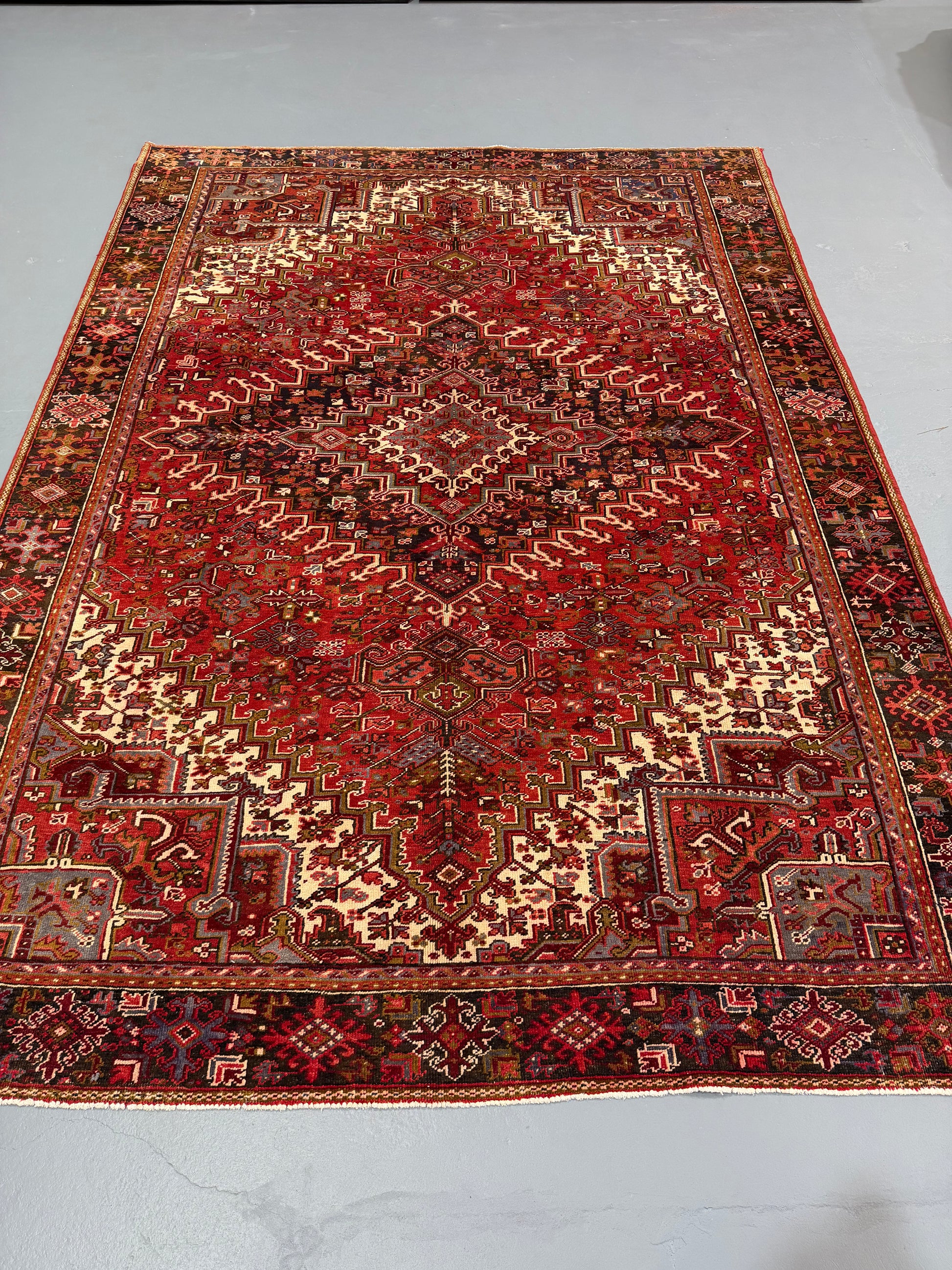 Oriental Handmade Vintage Rug 9' x 12'4" #21469