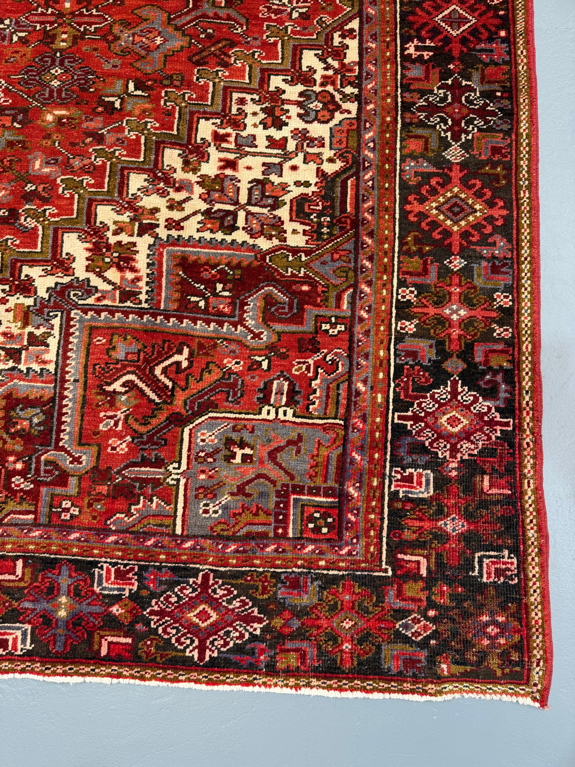 Oriental Handmade Vintage Rug 9' x 12'4" #21469