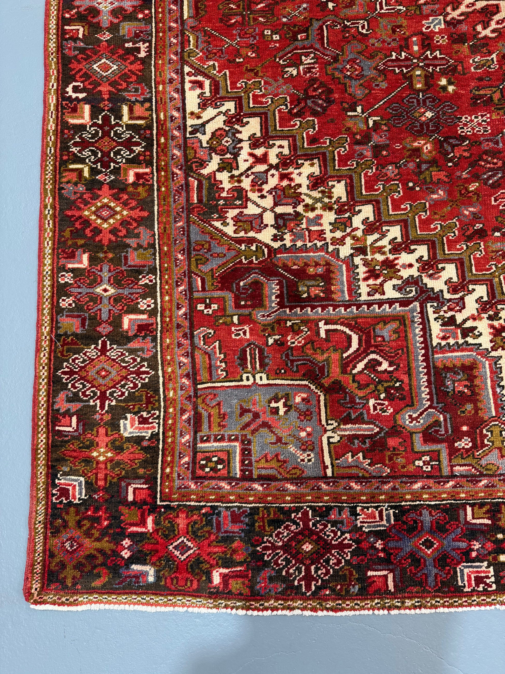 Oriental Handmade Vintage Rug 9' x 12'4" #21469