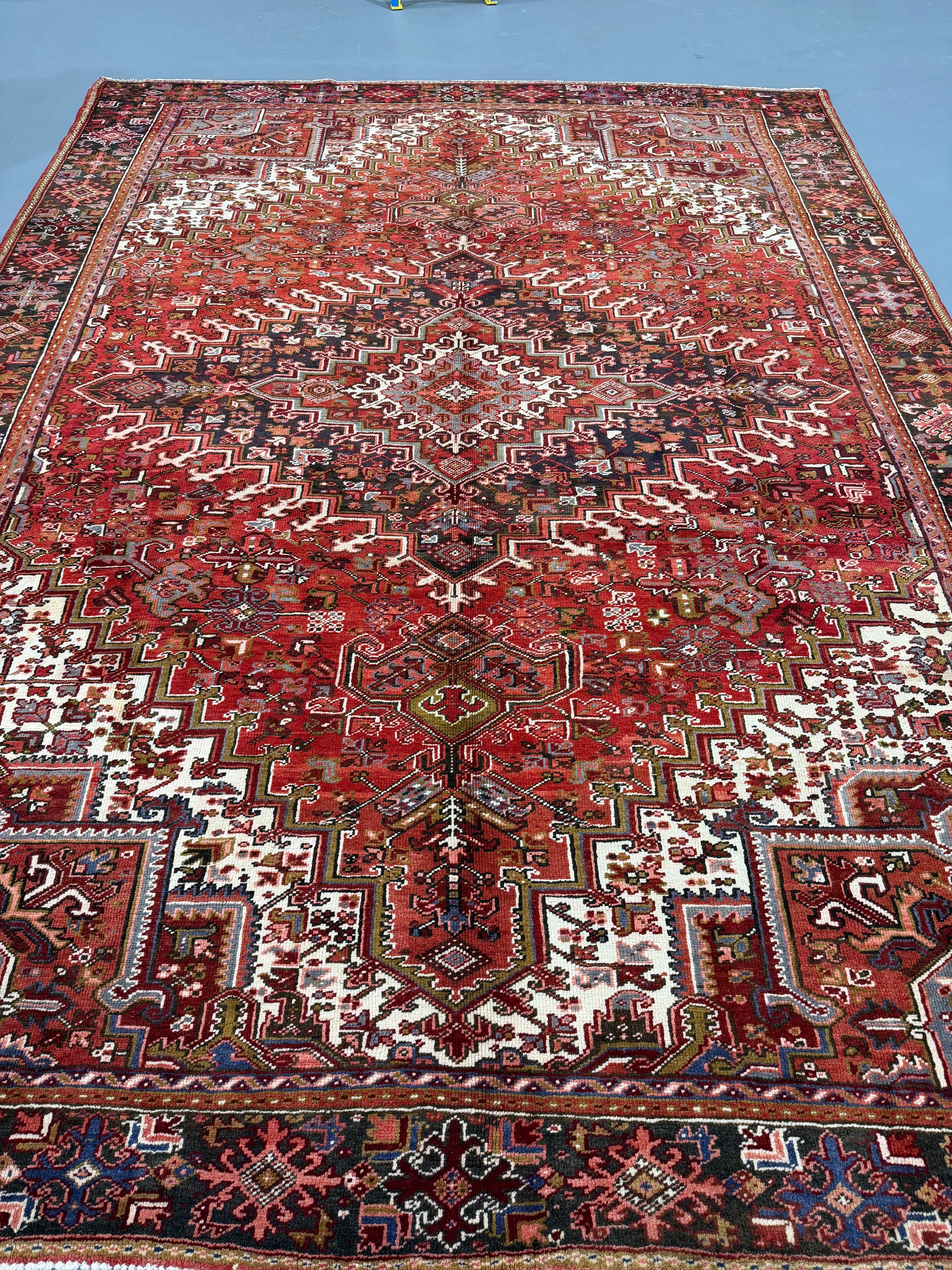 Oriental Handmade Vintage Rug 9' x 12'4" #21469