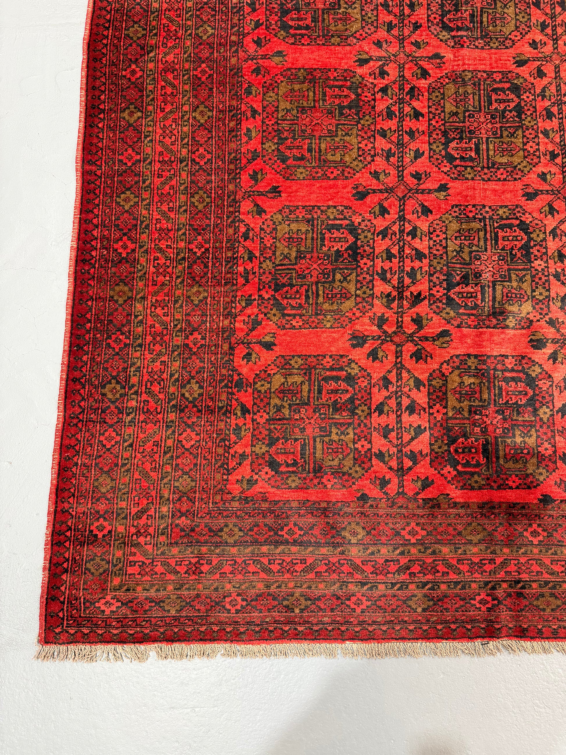 Oriental Handmade Vintage Rug 6'10" x 9'9" #21476