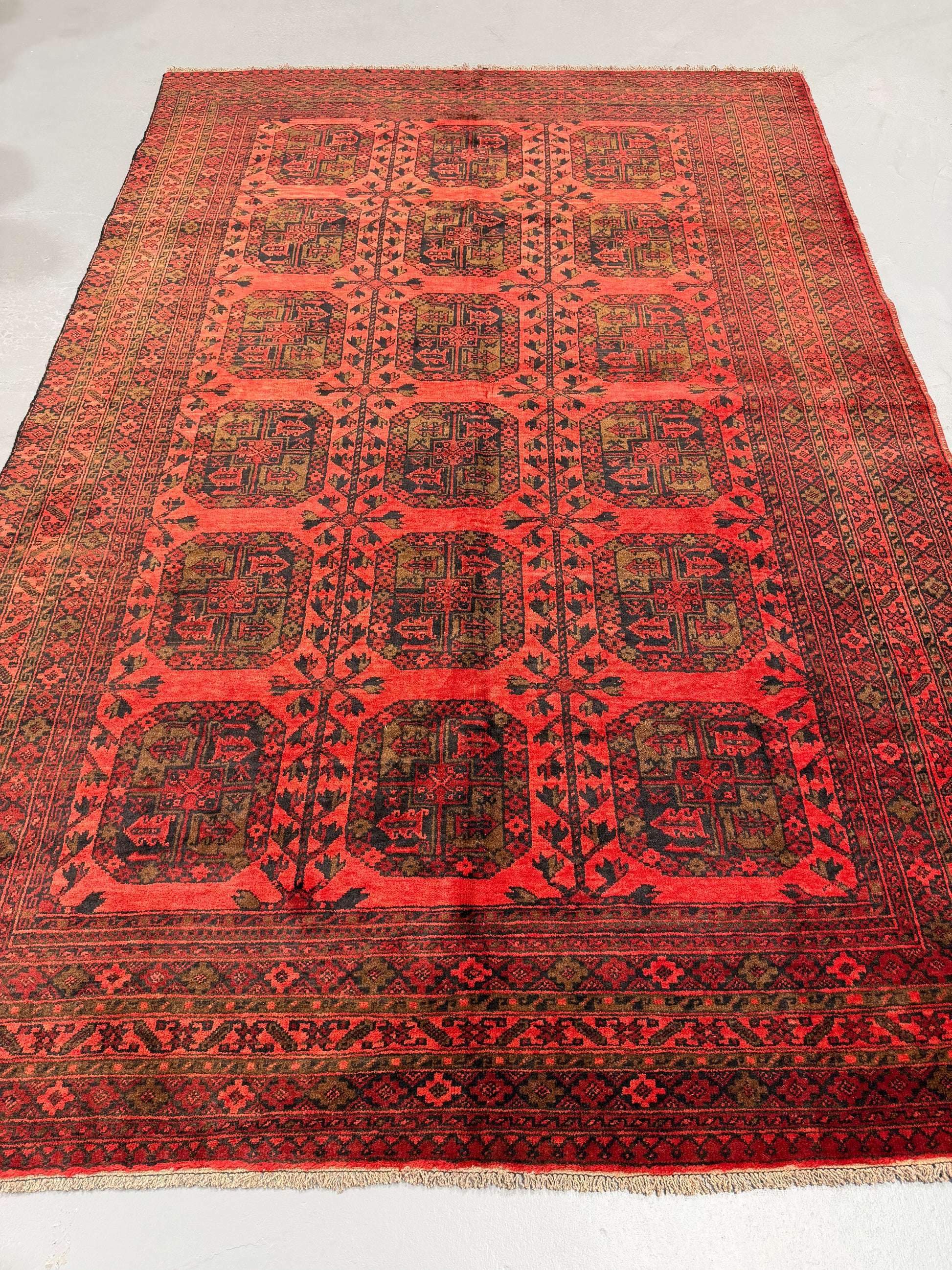 Oriental Handmade Vintage Rug 6'10" x 9'9" #21476