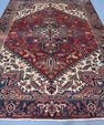 Oriental Handmade Vintage Rug 7'11" x 10'6" #21474