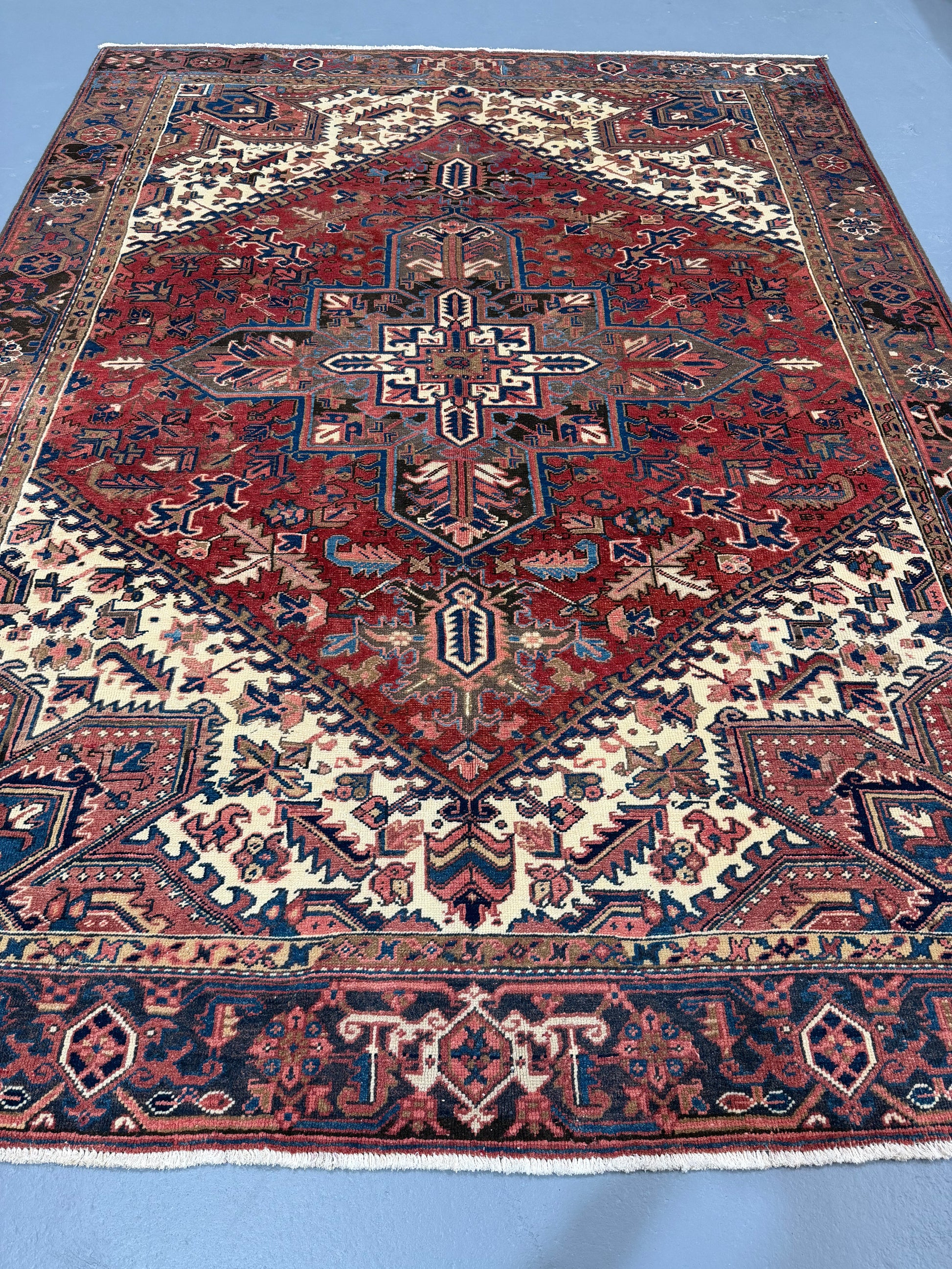 Oriental Handmade Vintage Rug 7'11" x 10'6" #21474