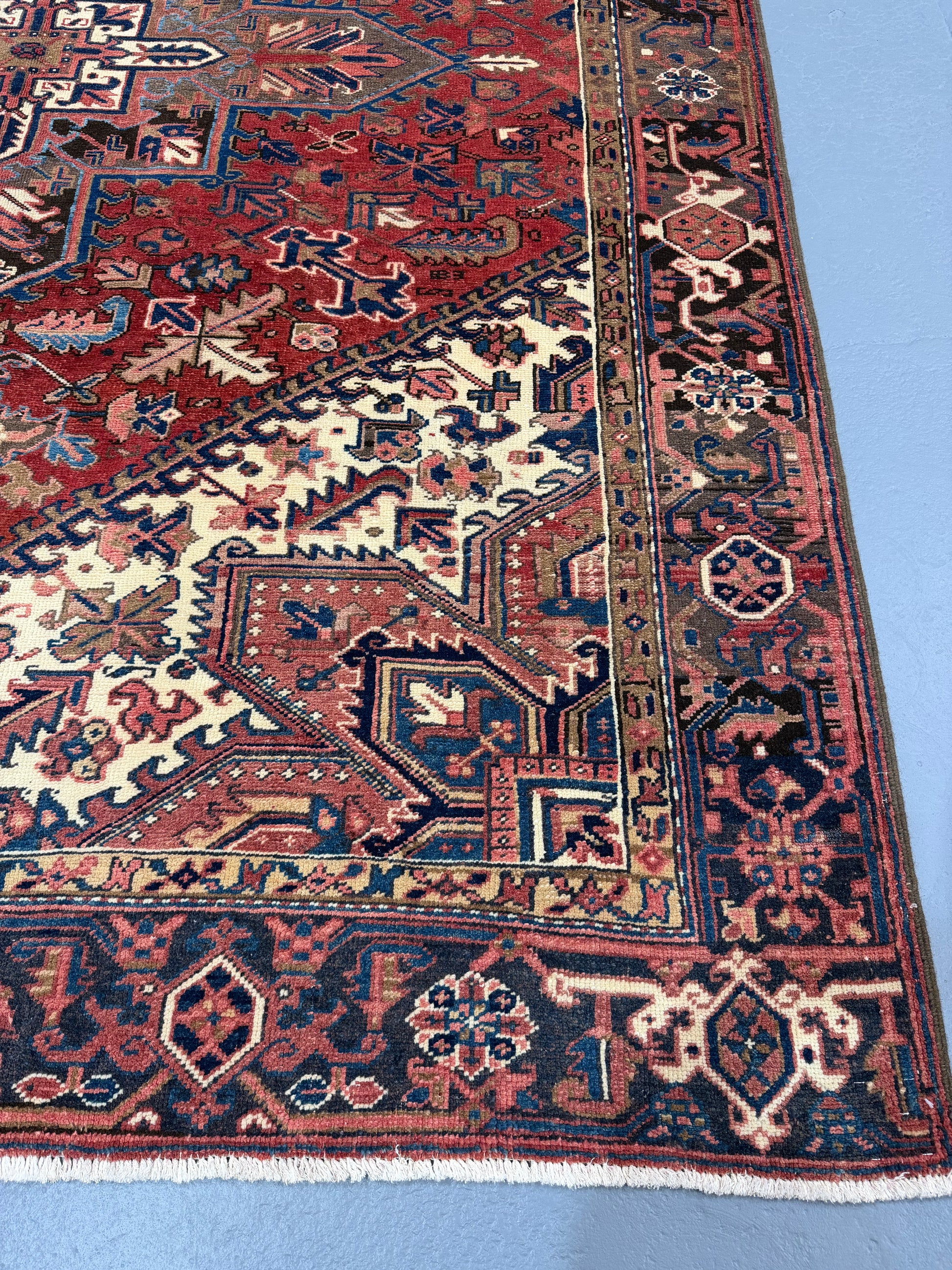 Oriental Handmade Vintage Rug 7'11" x 10'6" #21474