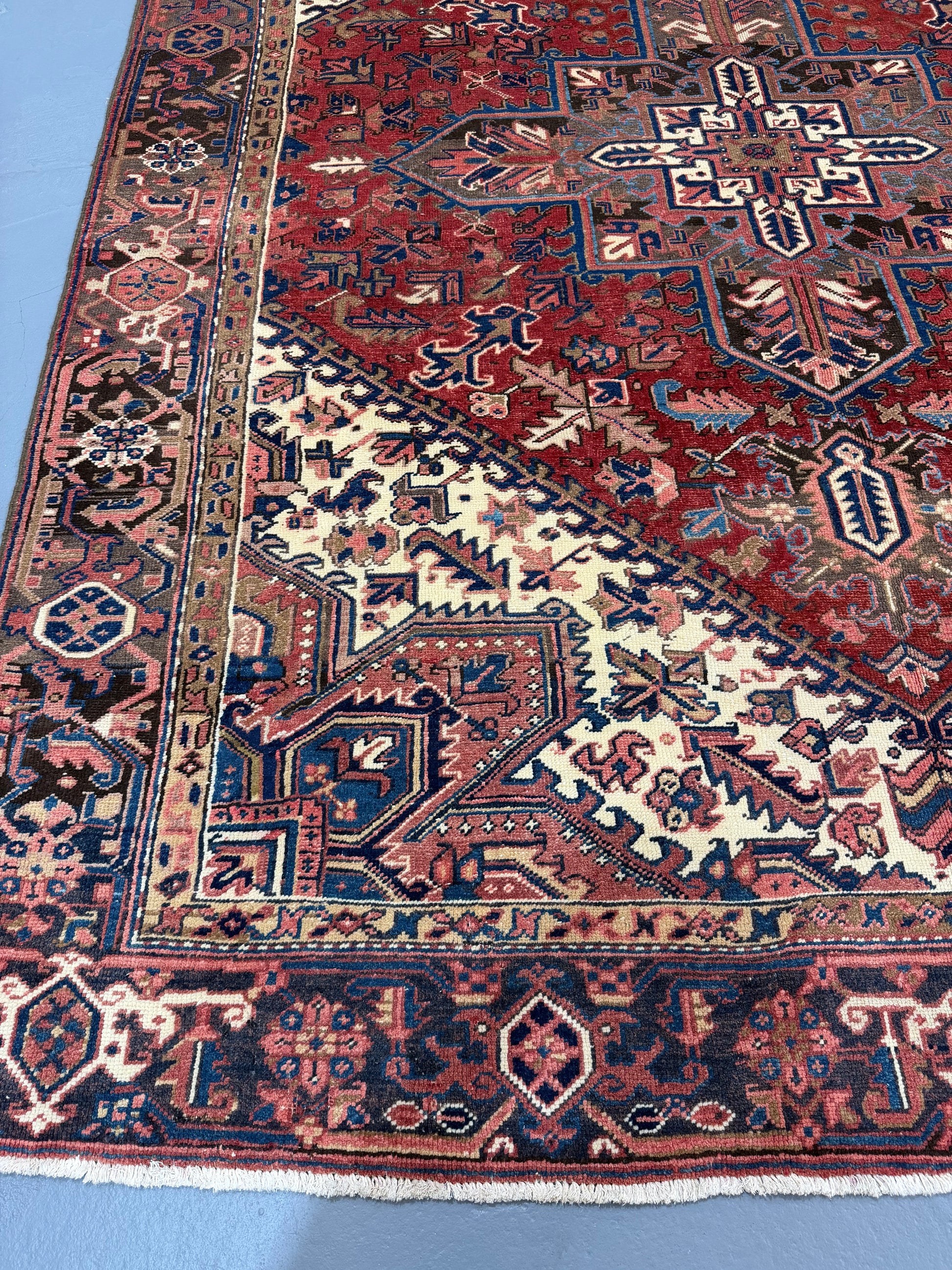 Oriental Handmade Vintage Rug 7'11" x 10'6" #21474