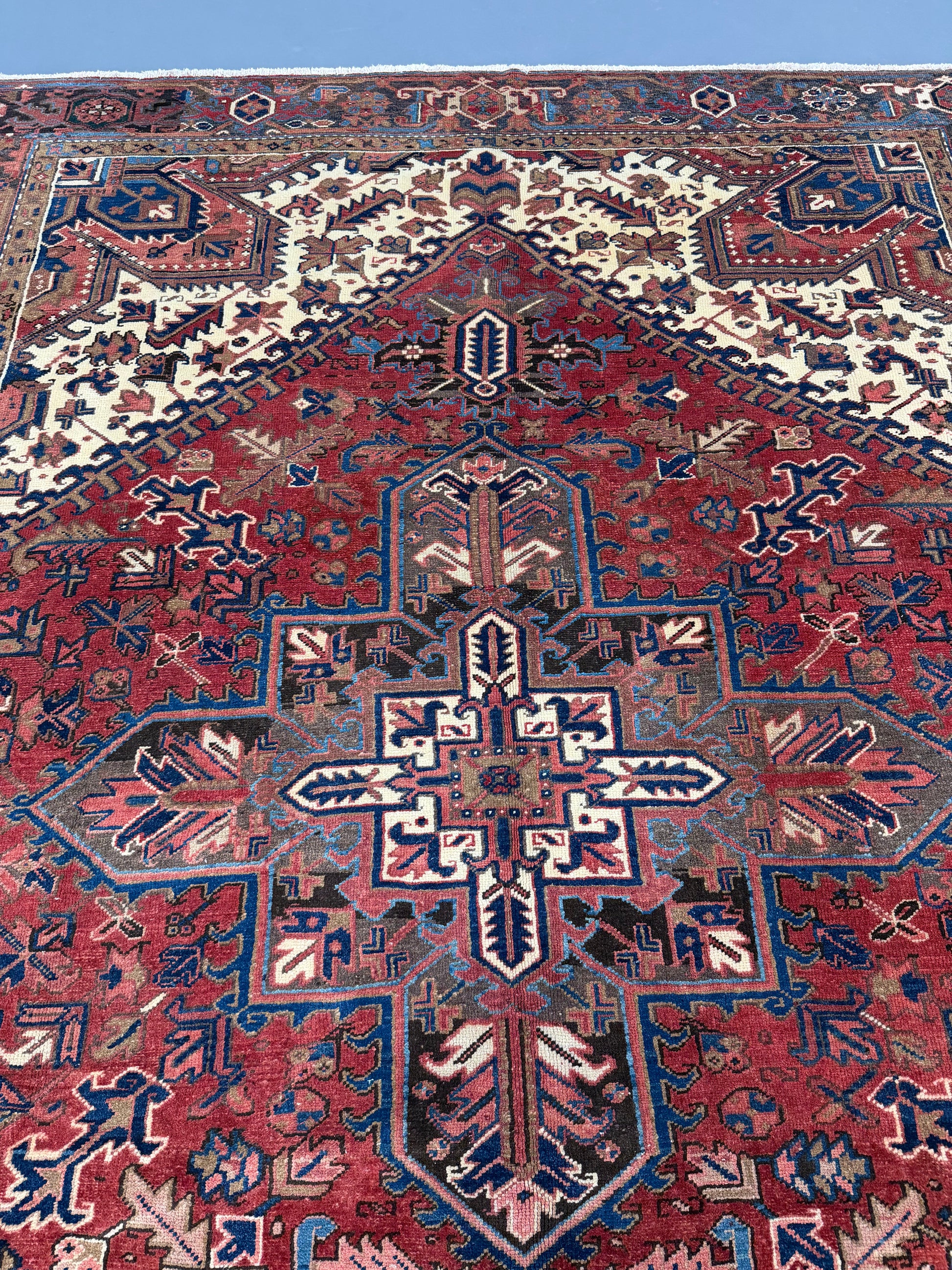 Oriental Handmade Vintage Rug 7'11" x 10'6" #21474
