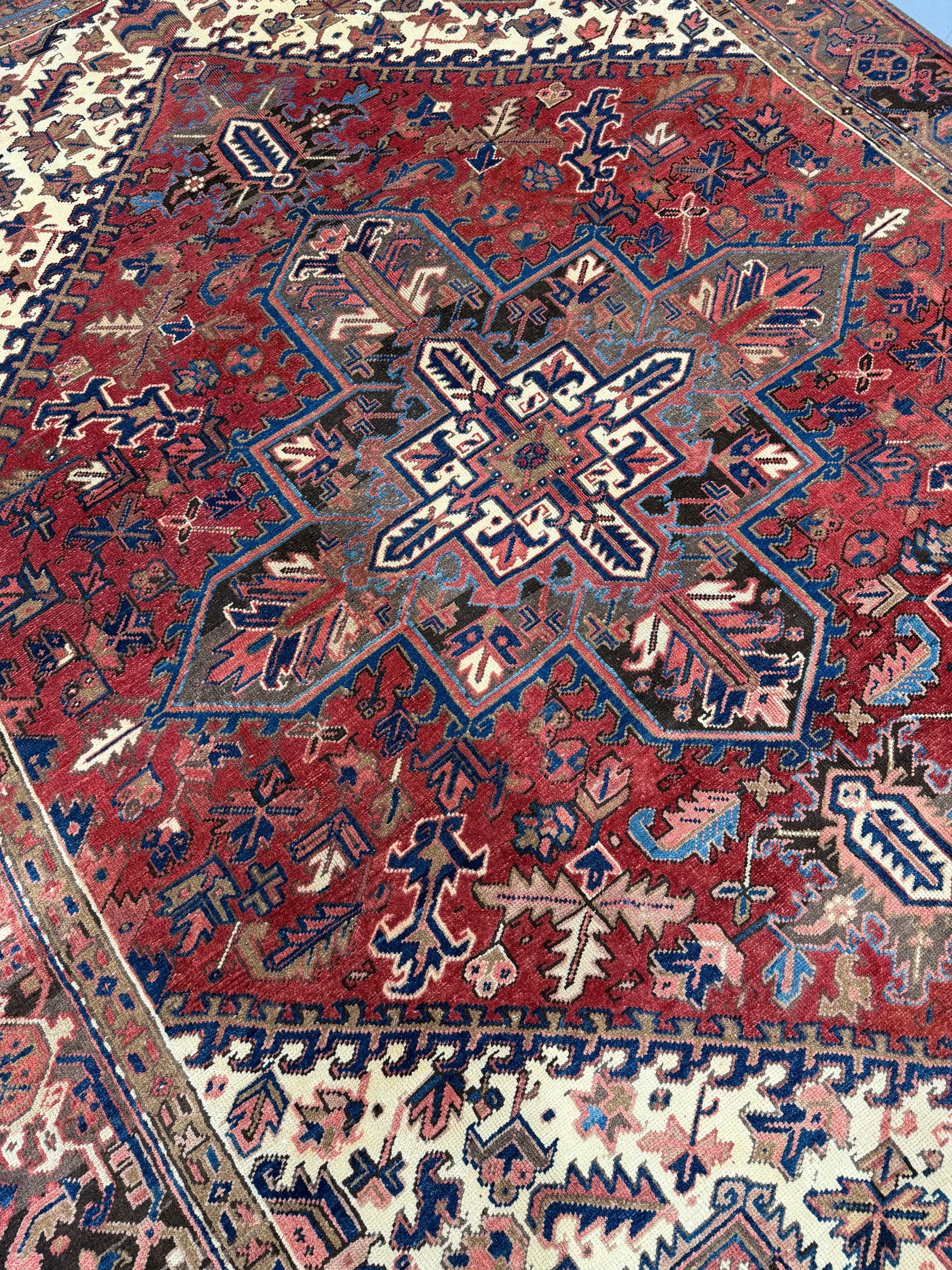 Oriental Handmade Vintage Rug 7'11" x 10'6" #21474