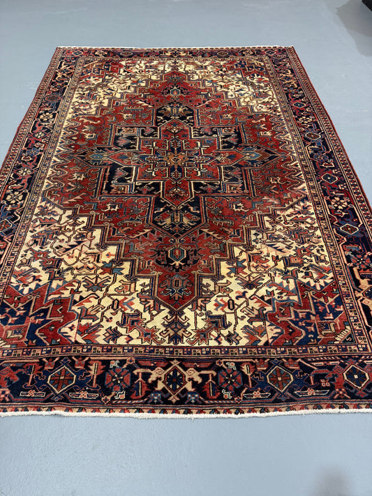 Oriental Handmade Vintage Rug 8'2" x 11'7" #21473
