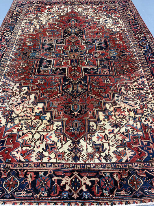 Oriental Handmade Vintage Rug 8'2" x 11'7" #21473