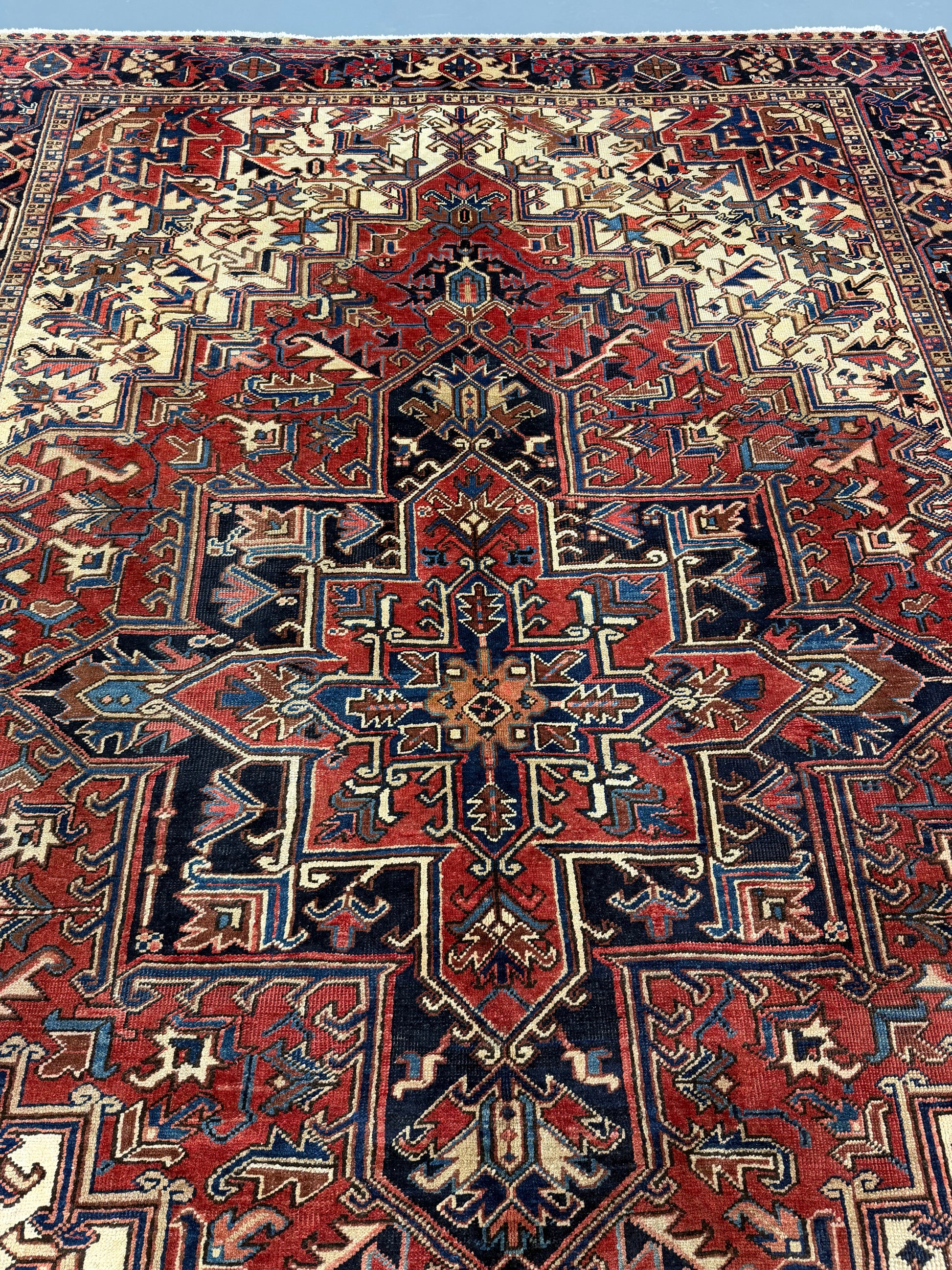 Oriental Handmade Vintage Rug 8'2" x 11'7" #21473