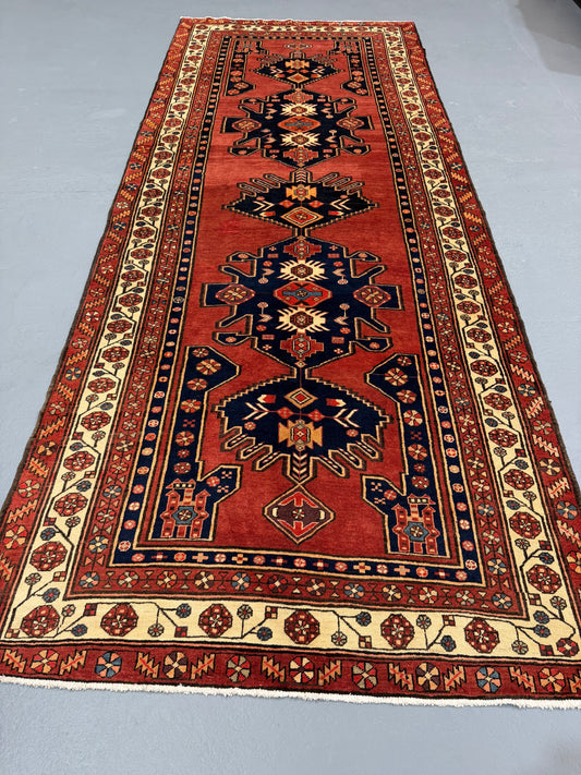 Oriental Handmade Vintage Rug 5'3" x 13'4" #21471