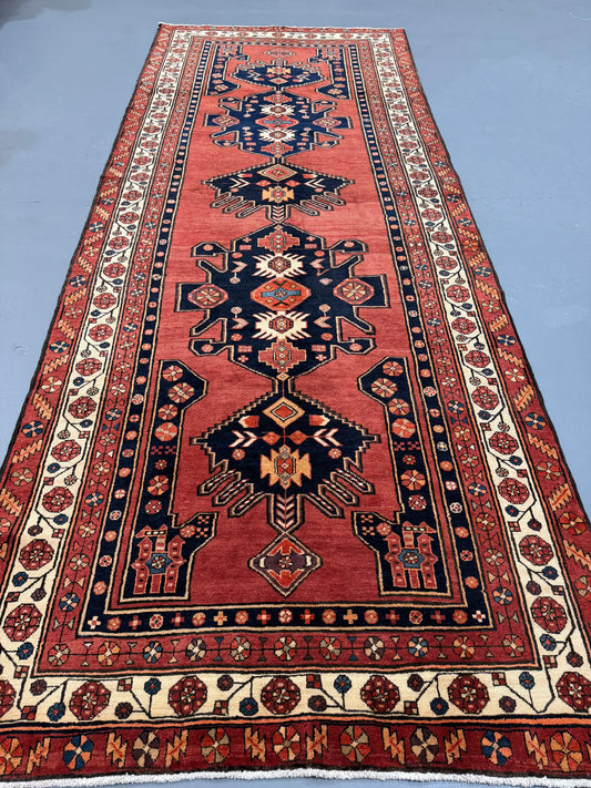 Oriental Handmade Vintage Rug 5'3" x 13'4" #21471