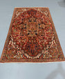 Oriental Handmade Vintage Rug 5'2" x 8'3" #21467