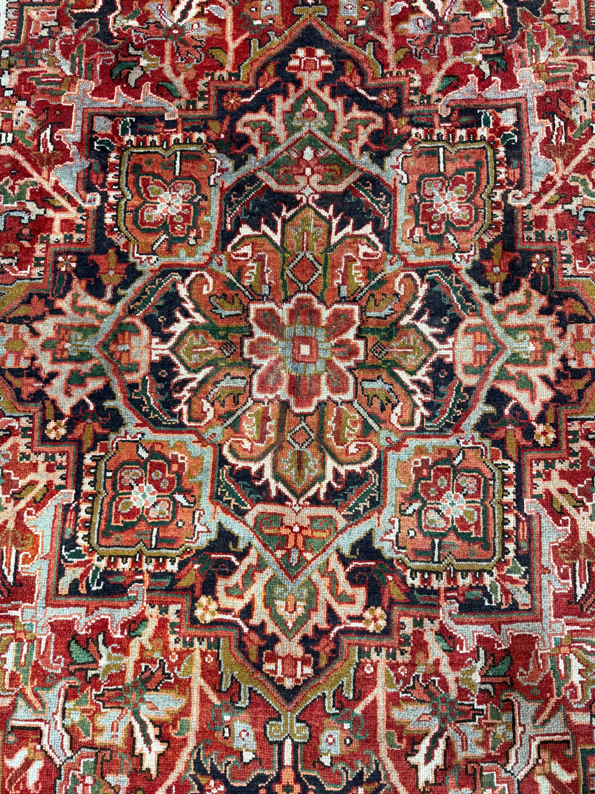 Oriental Handmade Vintage Rug 5'2" x 8'3" #21467