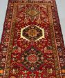 Oriental Handmade Vintage Rug 3'8" x 14'1" #21461
