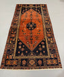 Oriental Handmade Vintage Rug 5'1" x 10' #21462