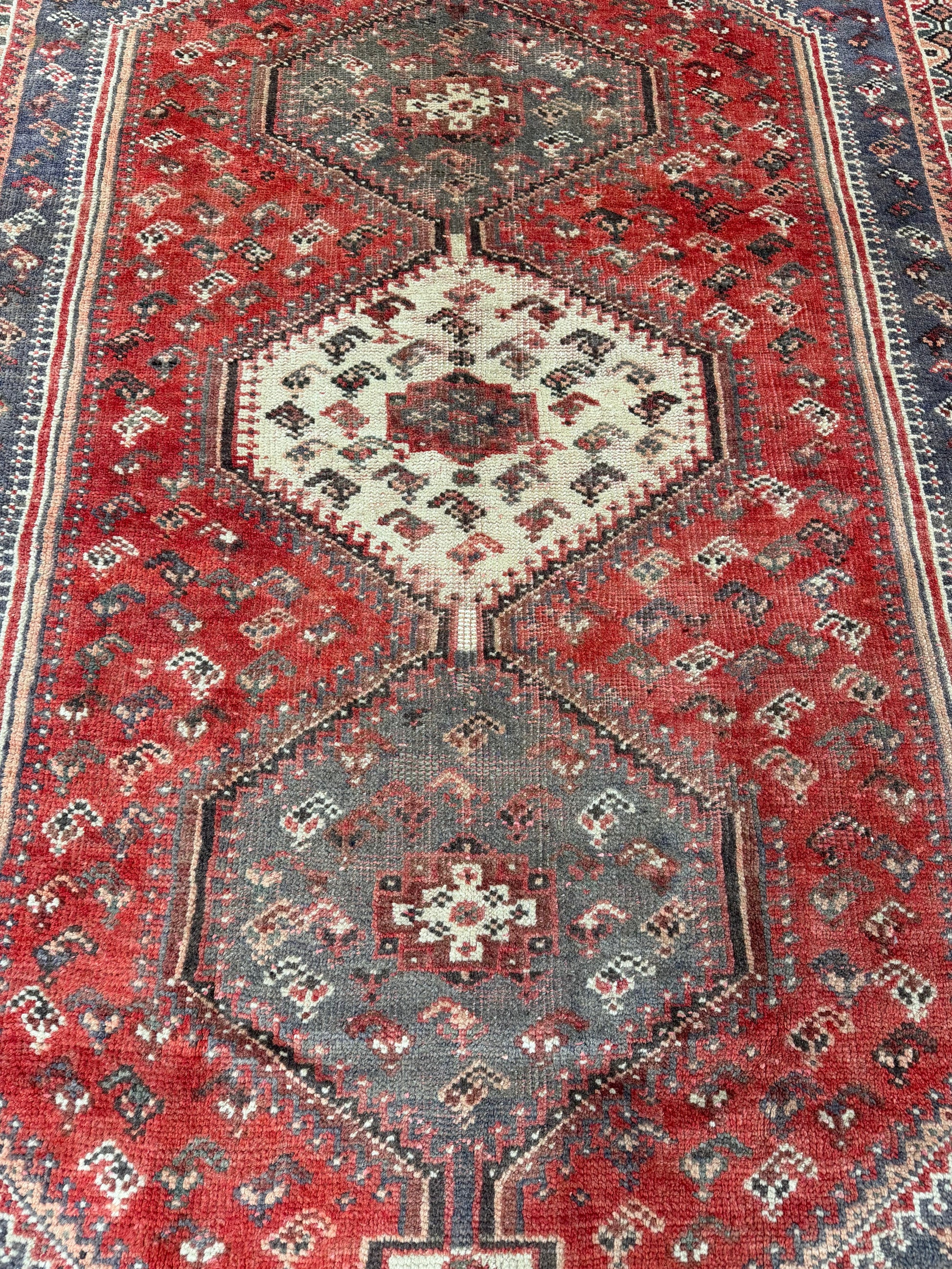 Oriental Handmade Vintage Rug 4'10" x 7'5" #21463
