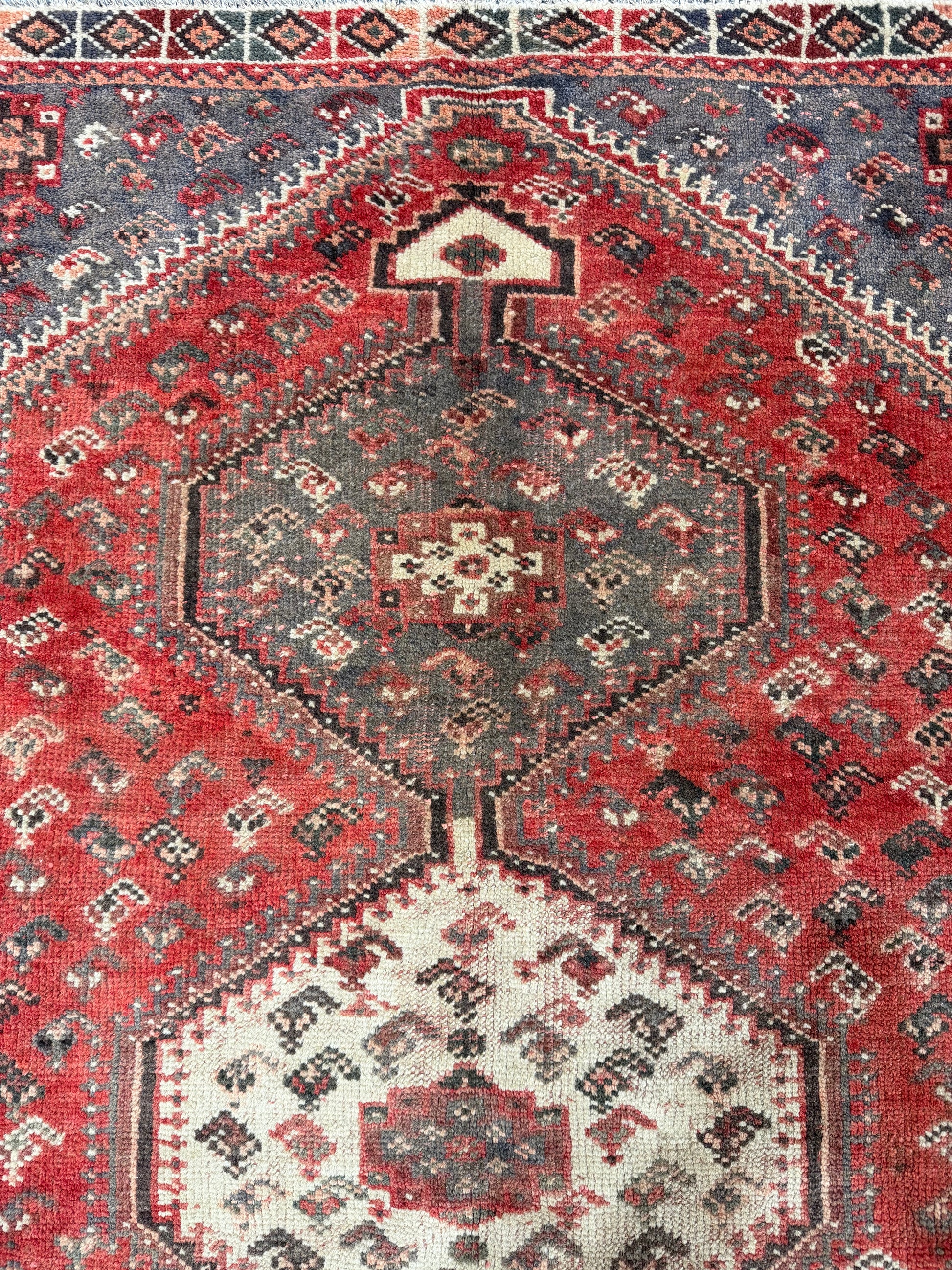Oriental Handmade Vintage Rug 4'10" x 7'5" #21463