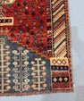 Oriental Handmade Vintage Rug 4'5" x 7'2" #21464
