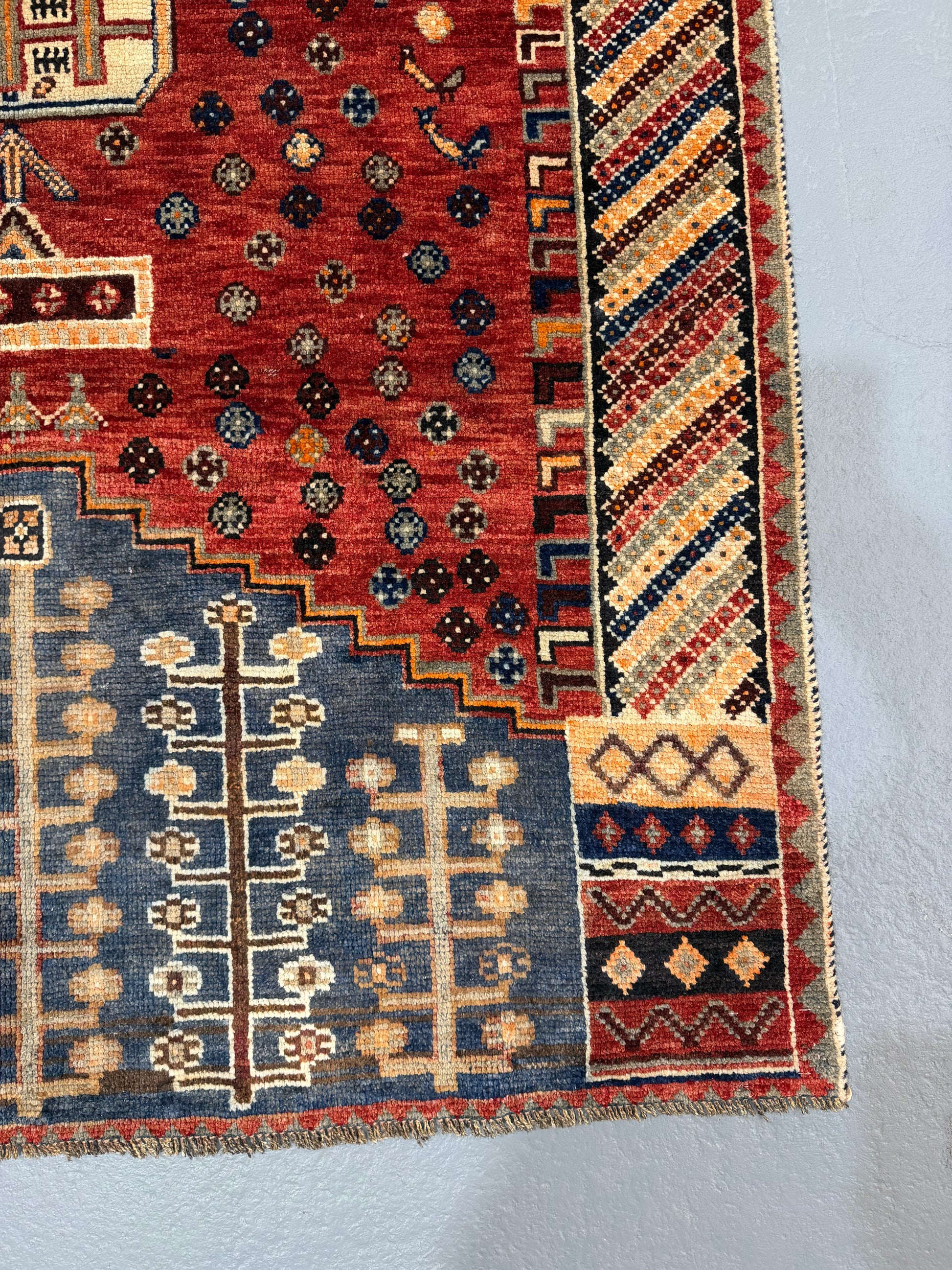 Oriental Handmade Vintage Rug 4'5" x 7'2" #21464