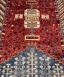 Oriental Handmade Vintage Rug 4'5" x 7'2" #21464
