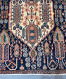 Oriental Handmade Vintage Rug 4' x 5'5" #21465