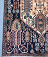 Oriental Handmade Vintage Rug 4' x 5'5" #21465