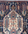 Oriental Handmade Vintage Rug 4' x 5'5" #21465