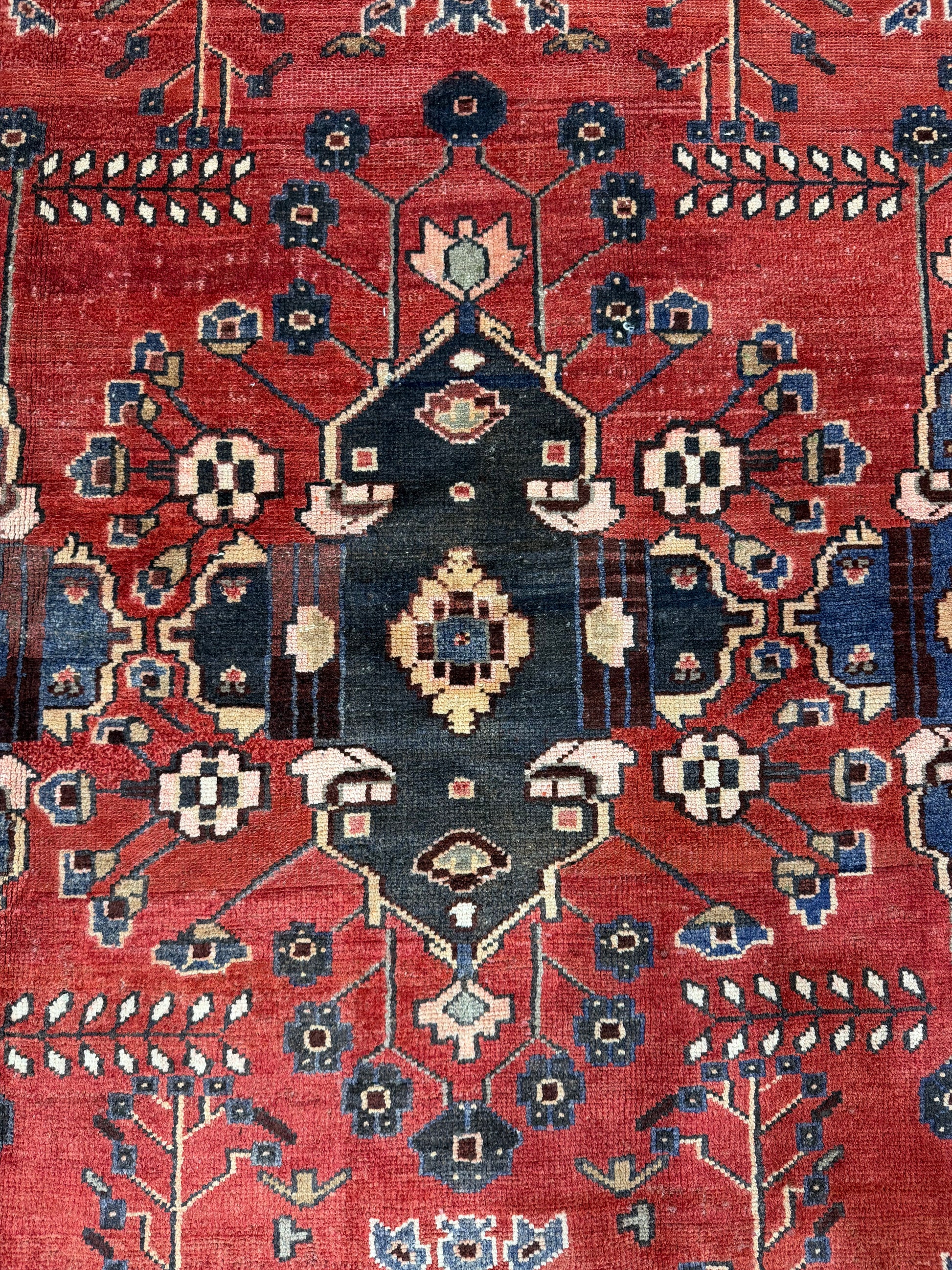Oriental Handmade Vintage Rug 3'11" x 6'10" #21466