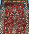 Oriental Handmade Vintage Rug 3'8" x 14'4" #21455