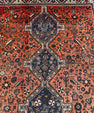 Oriental Handmade Vintage Rug 5'1" x 6'4" #21459