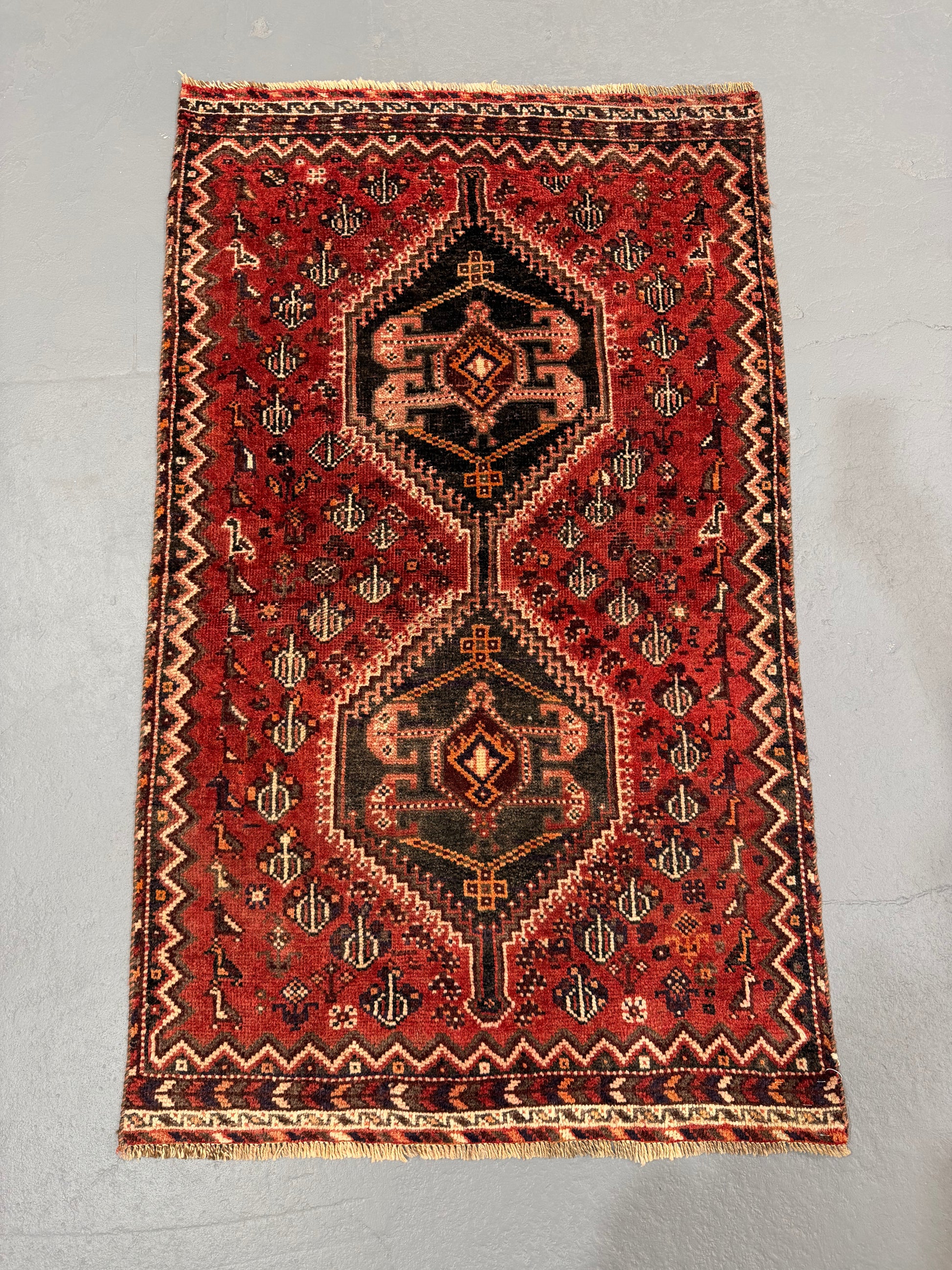 Oriental Handmade Vintage Rug 3' x 5'1" #21457
