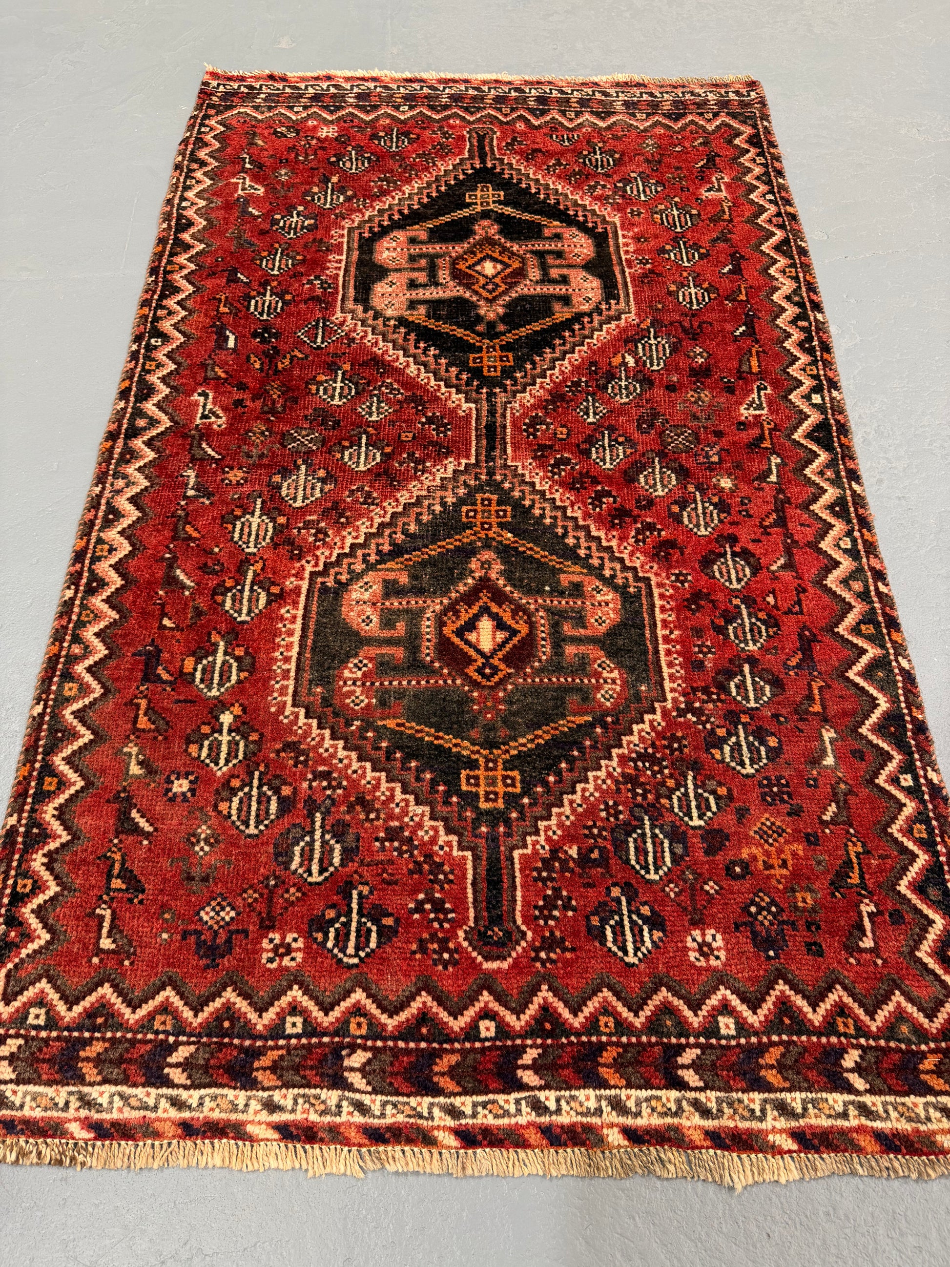 Oriental Handmade Vintage Rug 3' x 5'1" #21457