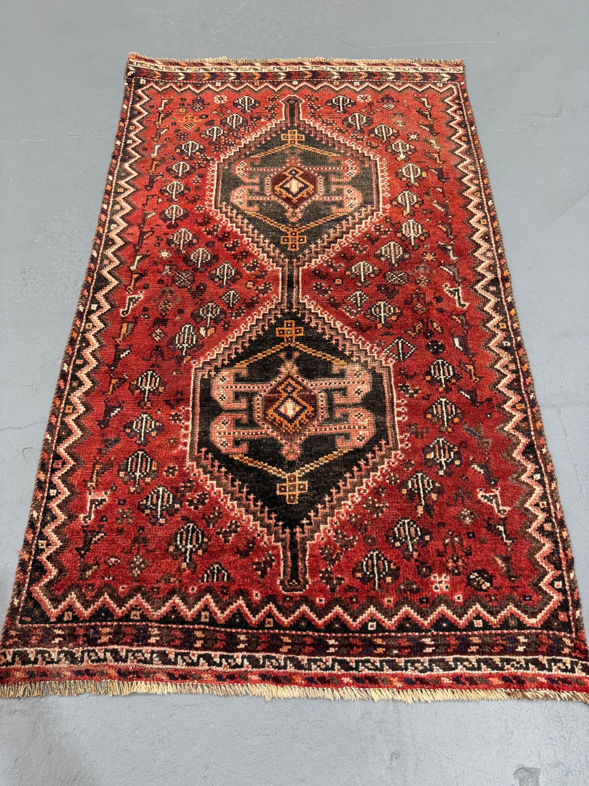 Oriental Handmade Vintage Rug 3' x 5'1" #21457