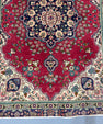 Oriental Handmade Vintage Rug 4'3" x 5'10" #21456