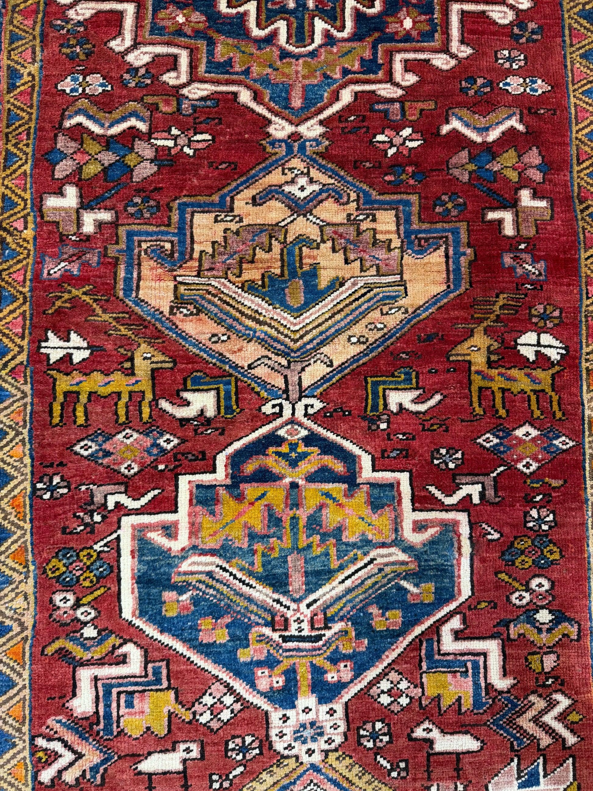 Oriental Handmade Vintage Rug 3'10" x 6'5" #21460