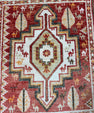 Oriental Handmade Vintage Rug 3'11" x 7' #21454