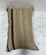 Turkish Hemp Pillow Cushion Natural Beige Brown Pillow Cushion Cover 16" x 24" #30270