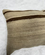 Turkish Hemp Pillow Cushion Natural Beige Brown Pillow Cushion Cover 16" x 24" #30270